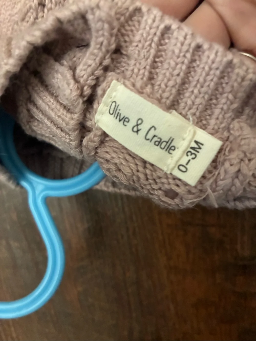Olive & cradle tags taken